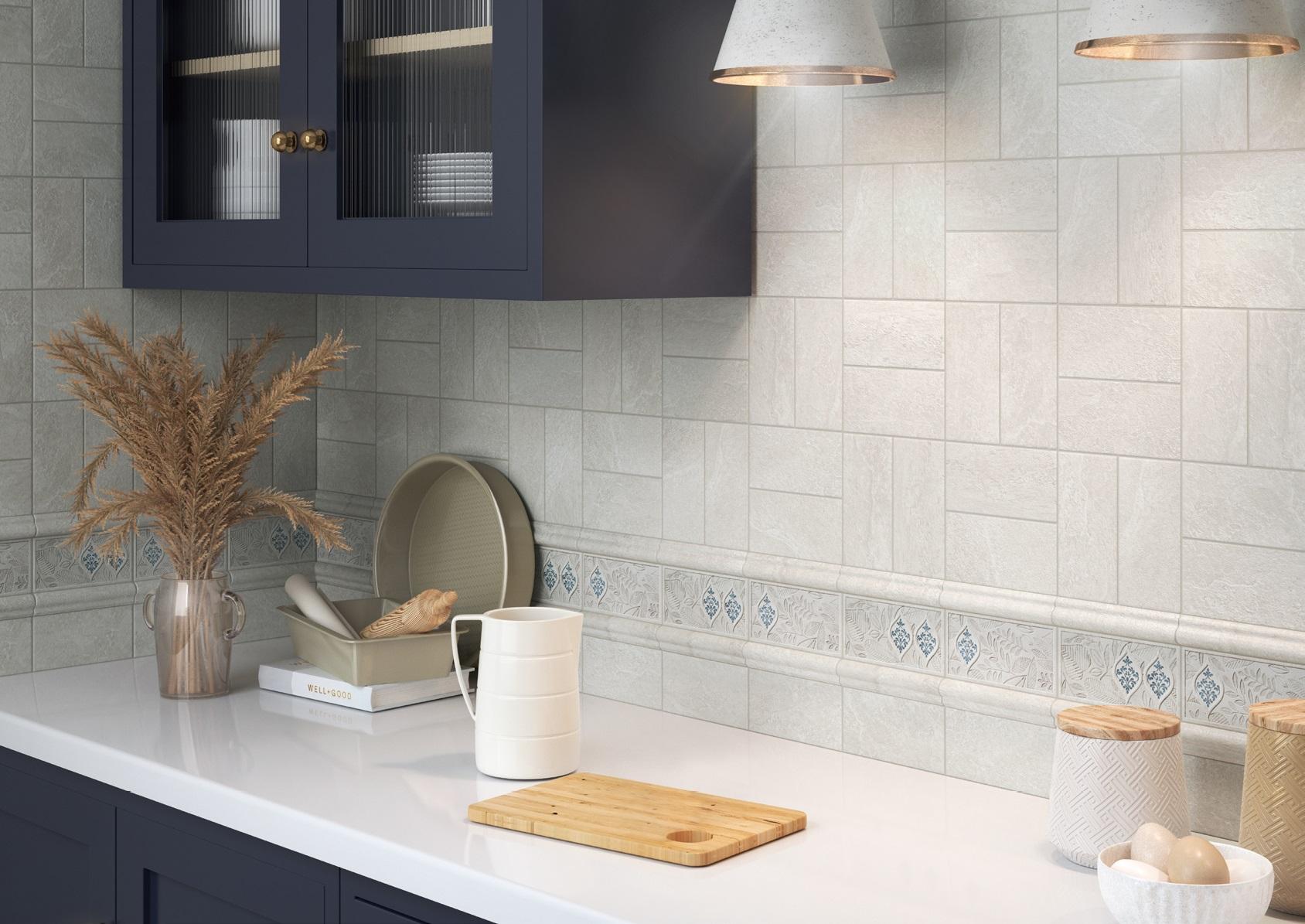 Бордюр BLD053 Сиена серый светлый 3*15(уп\1шт), шт