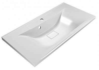Тумба с раковиной подвесная BelBagno MARINO-H60 90 Bianco Lucido, раковина белая