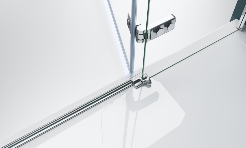 Душевая дверь BelBagno KRAFT-B-12-60/20-C-Cr-R