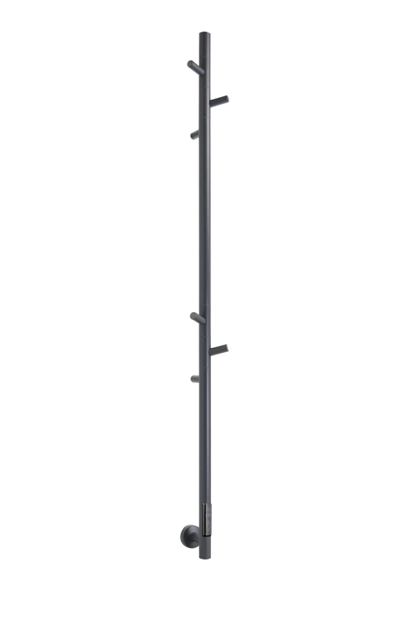 Полотенцесушитель электрический Vincea VTD-1DGE 15х140, графит, таймер