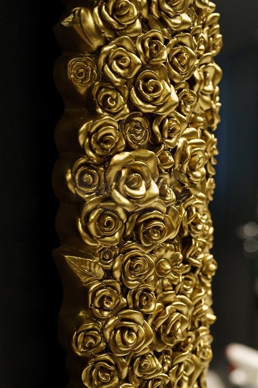 Зеркало ROSE мал. золото 110*85см 548 Boheme