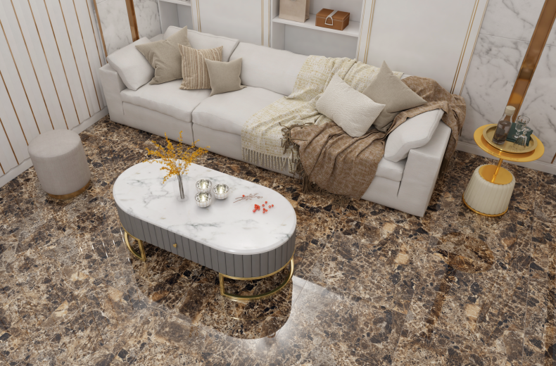 Duna/Velsaa - Керамогранит - Emperador Brown - High Glossy 60х60 см