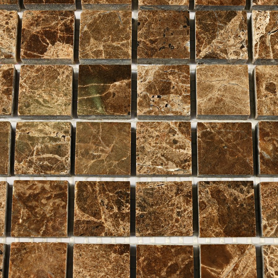 Мозаика натуральный камень Ferato-20( Pol)(20*20*7) 30,5*30,5(15шт.-1.4м2), м2