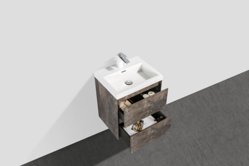 Раковина из искусственного мрамора BelBagno BB-500-PM-LVB