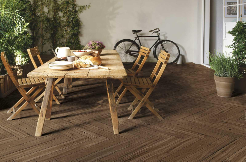 Woodstory - Керамогранит - Marrone - 15x90 см