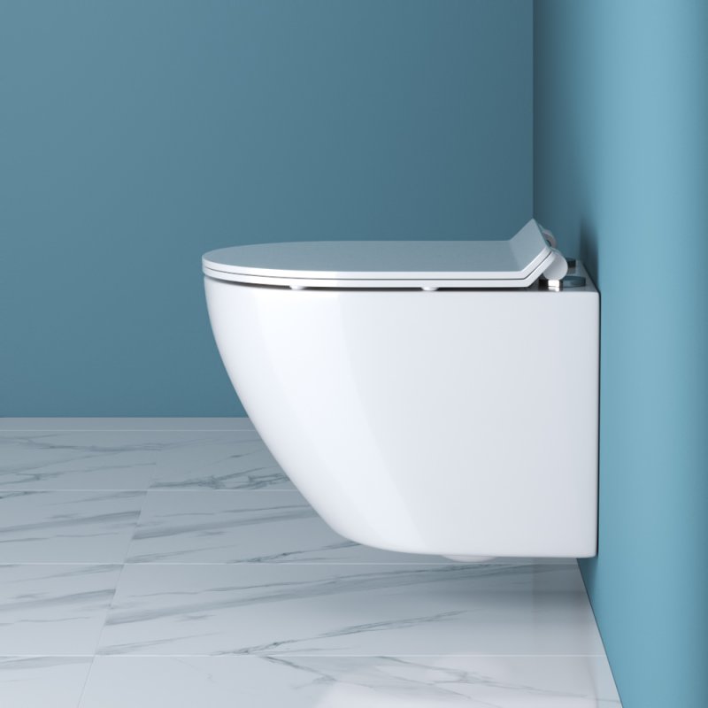 Чаша подвесного унитаза BelBagno SFERA-R BB046CHR