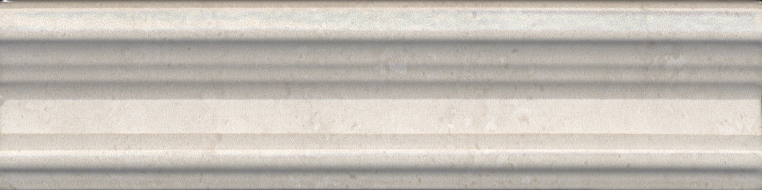 Бордюр Багет BLB051 Туф Бежевый светлый (20см*5см*19мм) (15шт/0,15м2) Глянцевый, шт