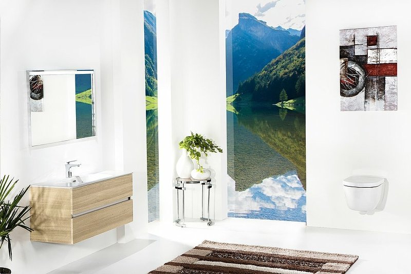 Тумба без раковины Vallessi 100*46cm LIGHT OAK мат. 2 полки 837-100-L Boheme