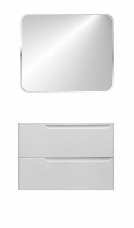 Комплект мебели Kare Luxe 800х450 подвесной 2 ящика (ШхГхВ) 798х446х607