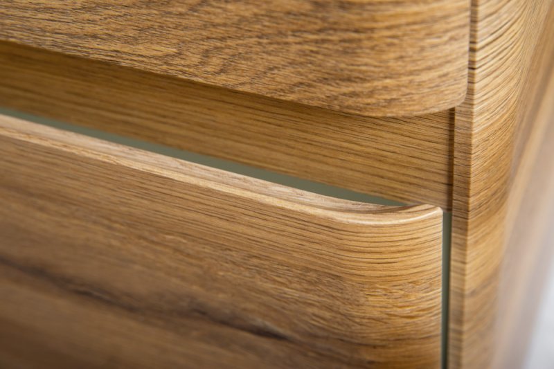 Тумба с раковиной напольная BelBagno ALBANO 80 Rovere Rustico, раковина белая