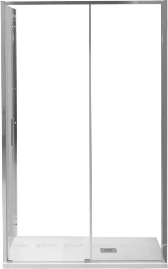Душевая дверь Aquanet Pleasure Evo 120 AE65-N120-CT профиль хром, прозрачное стекло