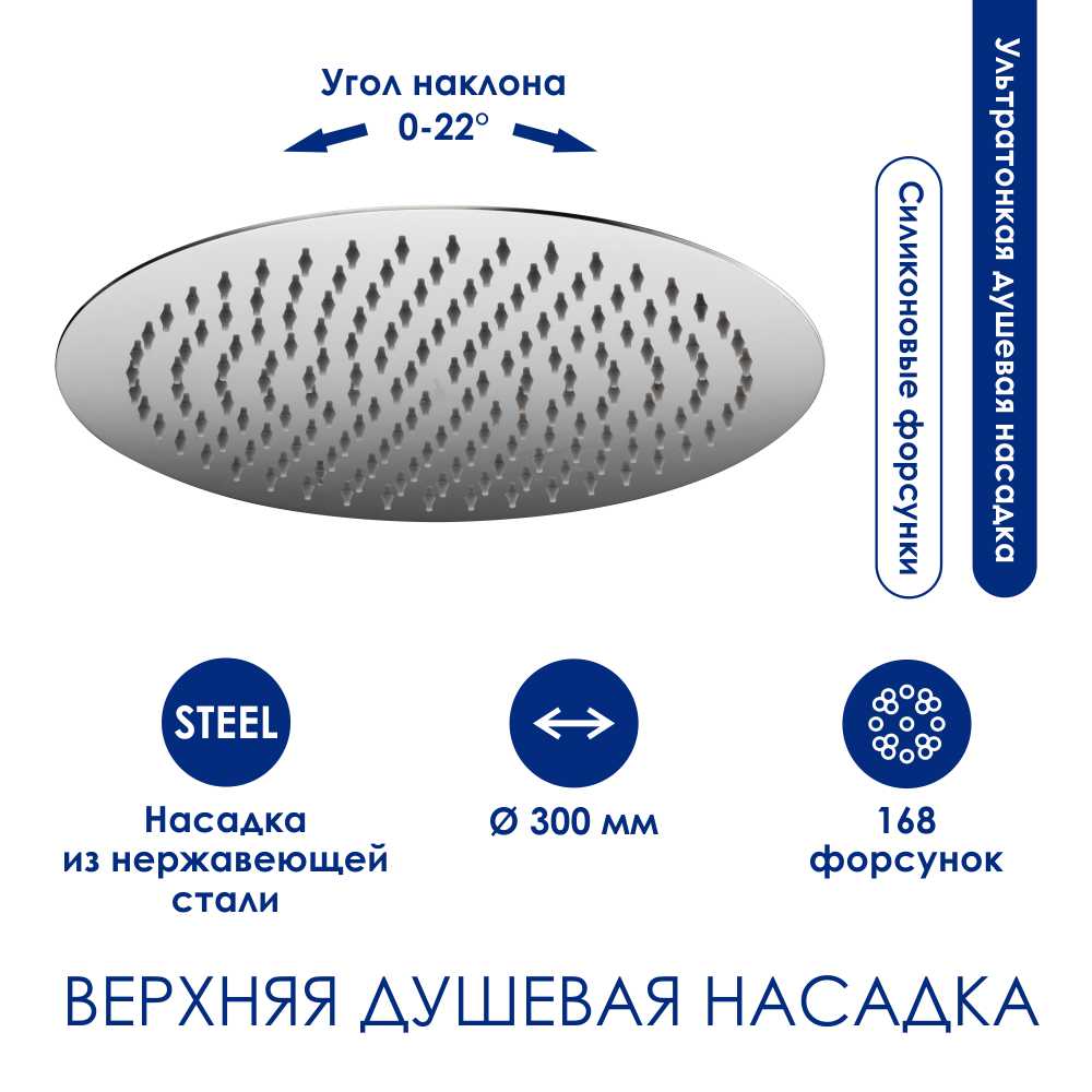 A113.116.058.CH Thermo Душевой комплект с термостатическим смесителем