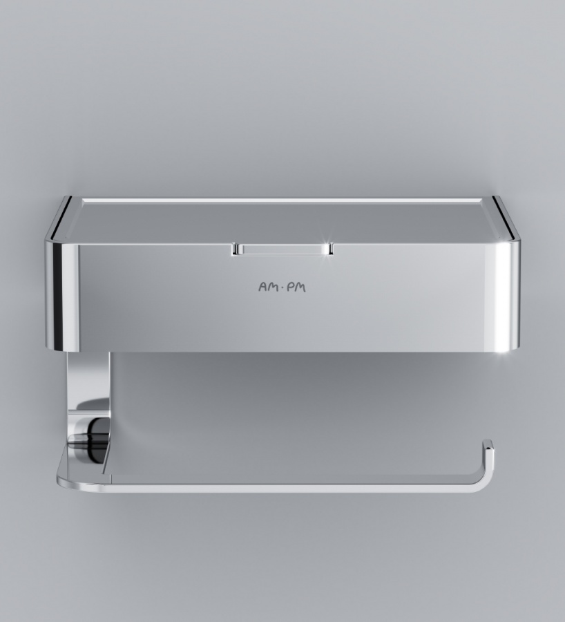 Держатель для туалетной бумаги Inspire V2.0 с коробкой, 7,5х15х10,6 см, хром, A50A341500