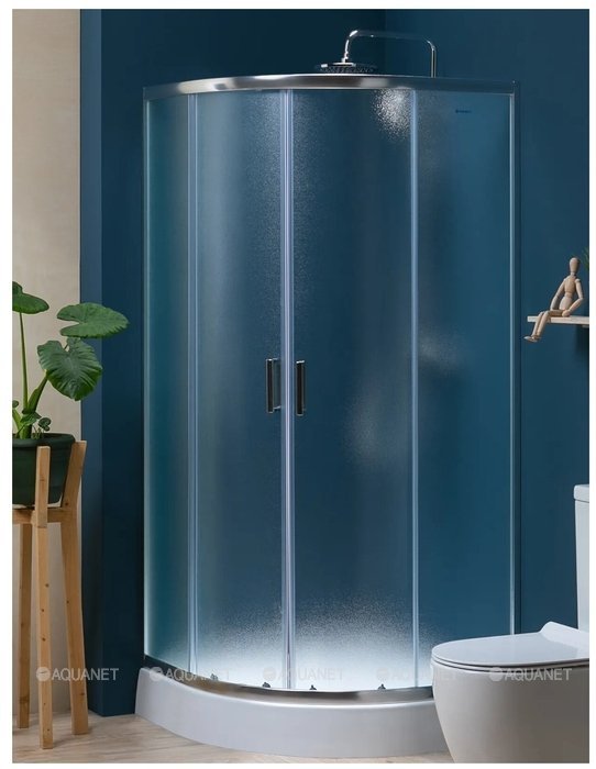 Душевой уголок Aquanet SE-900Q 90x90, узорчатое стекло