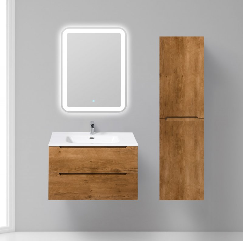Шкаф подвесной BelBagno ETNA-1500-2A-SC-WO-P-R Rovere Bianco