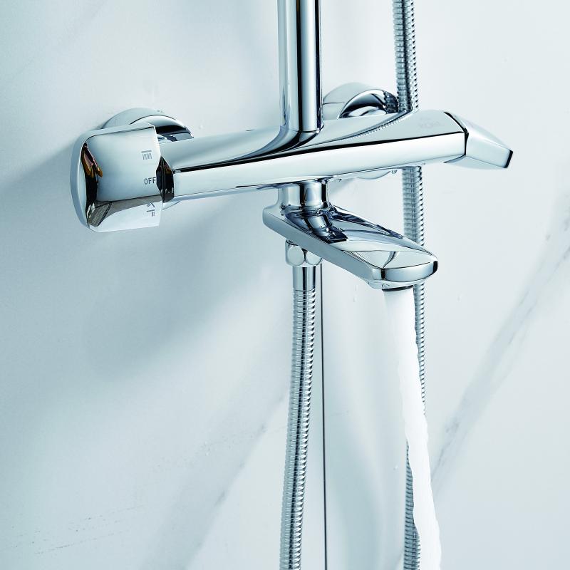 Душевая стойка с термостатом ROSE R39 R3936