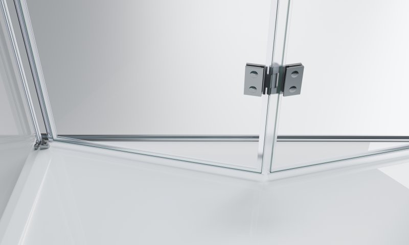 Душевой уголок BelBagno ALBANO-ASH-1-100/80-C-Cr