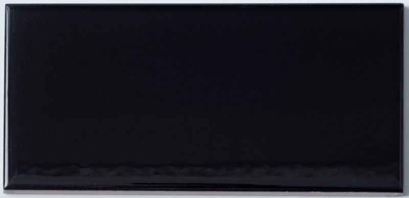 Мозаика FTH752A керамика глянцевая плоская (75*150) 152 черная