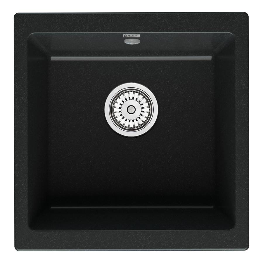 Мойка кухонная Point Бату 45 PN3008B, черный