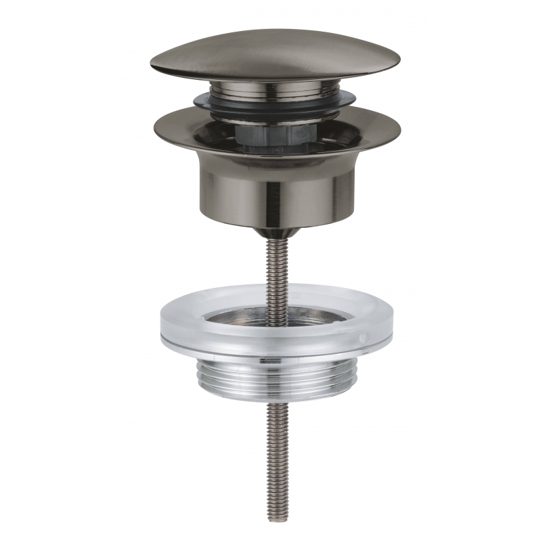 Донный клапан для раковины GROHE, темный графит матовый (65807AL0)