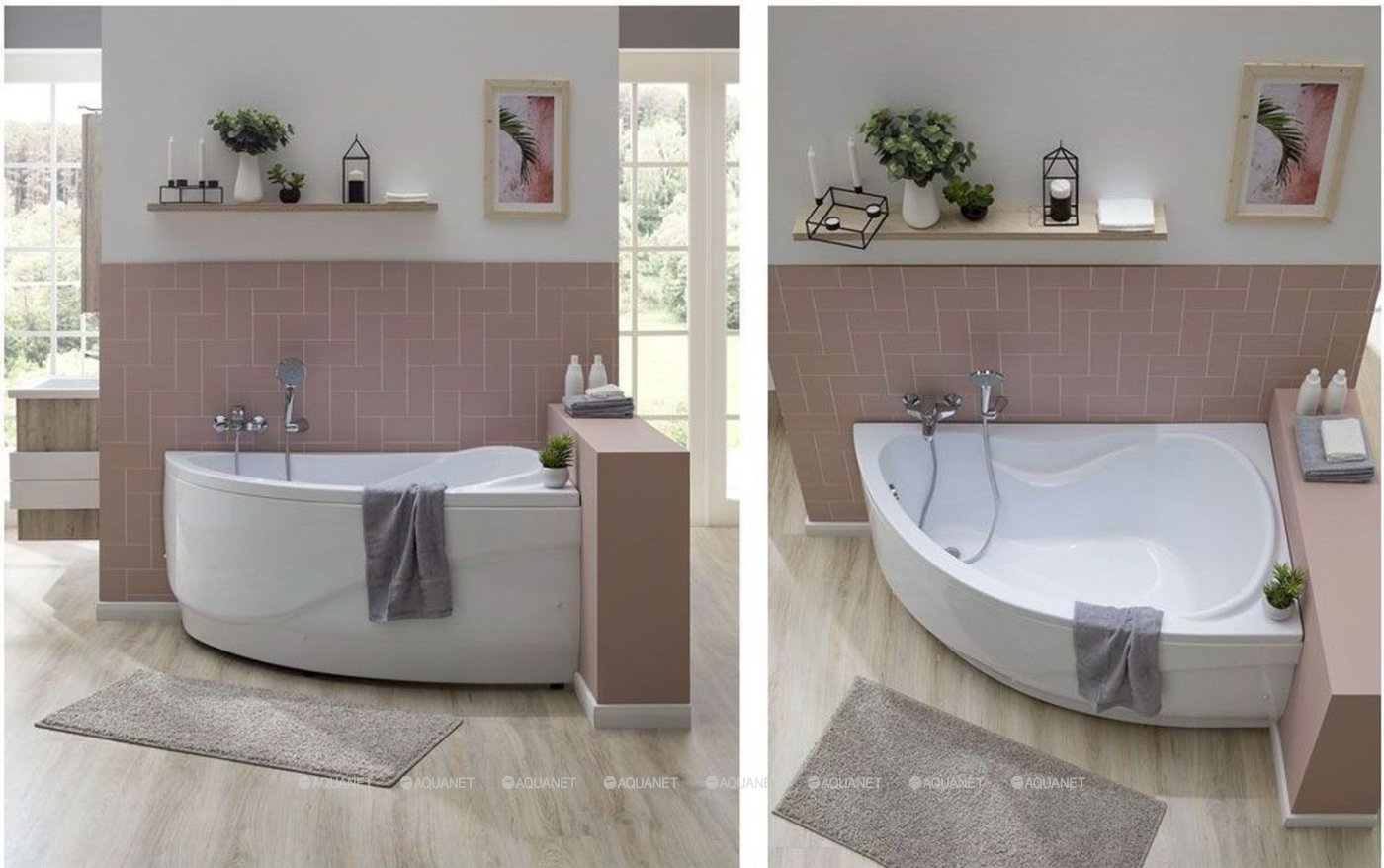 Акриловая ванна Aquanet Maldiva 150x90 R (с каркасом)