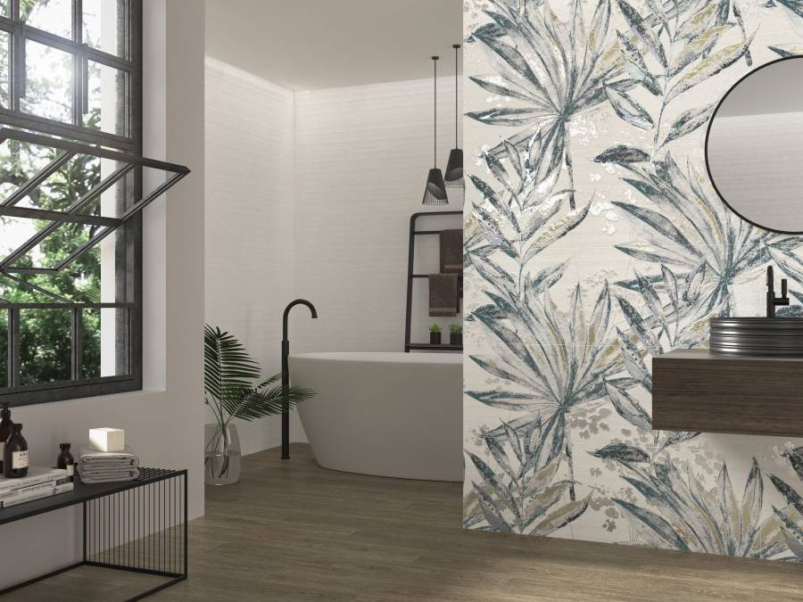 Плитка Twist White rect. 40x120