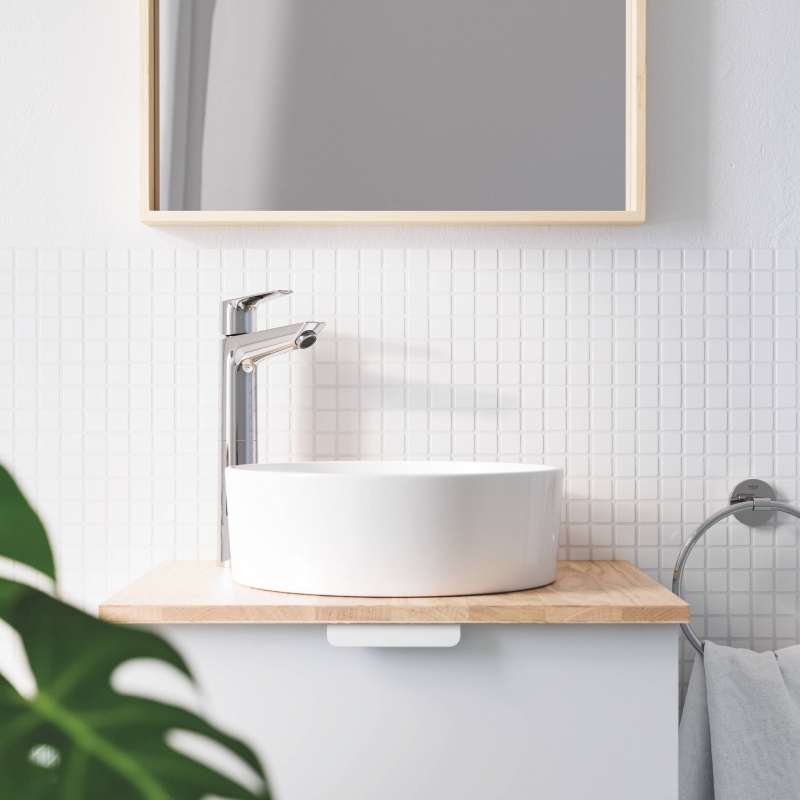 Смеситель Grohe BauEdge для раковины 23761001 хром