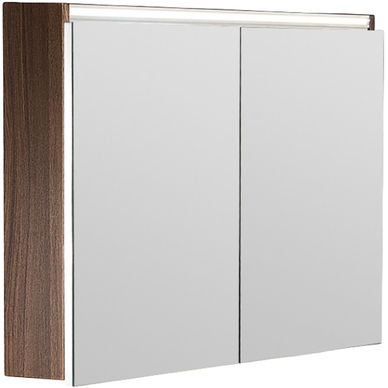 Зеркальный шкаф Vallessi 100 DARK OAK с подстветкой 546-D Boheme