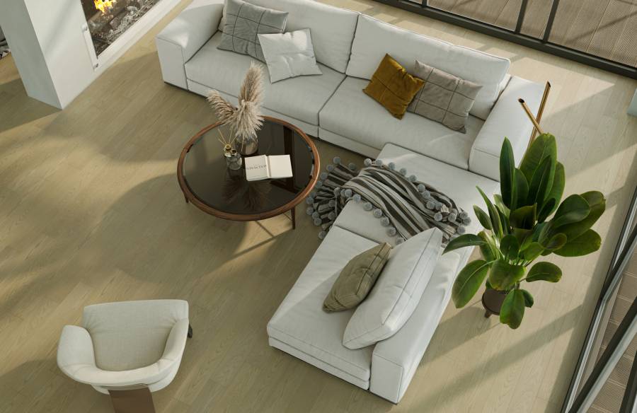 Кварцевый паркет Quartz Parquet Классик Дуб Европейский, 1258-60, 7/1,2 мм