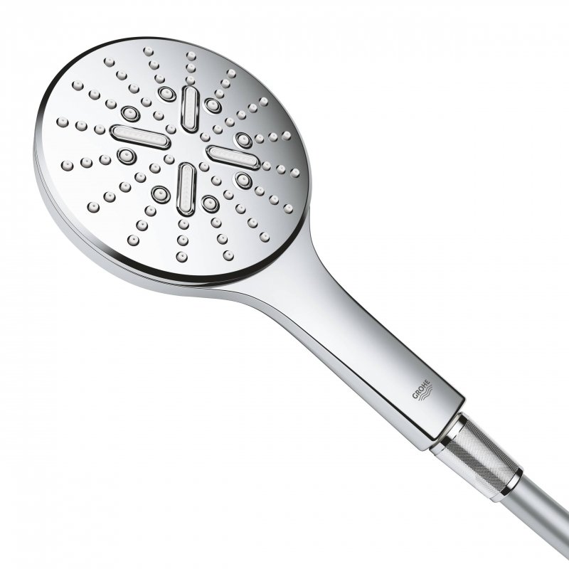 Душ ручной вида струи Grohe Rainshower SmartActive 130 3, хром (26544000)
