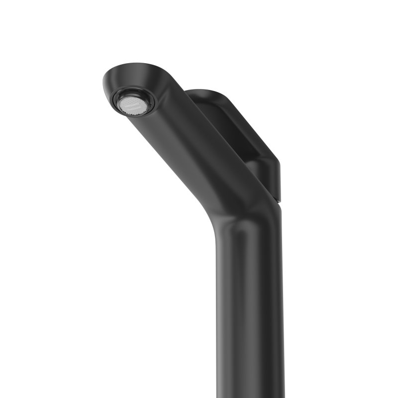 STYLUS-LC-01-W0 Смеситель для накладной раковины однорычажный, без донного клапана, хром