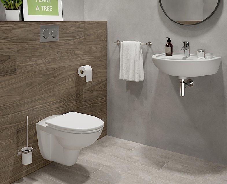 Унитаз подвесной VitrA Normus 6855B003-0101 белый