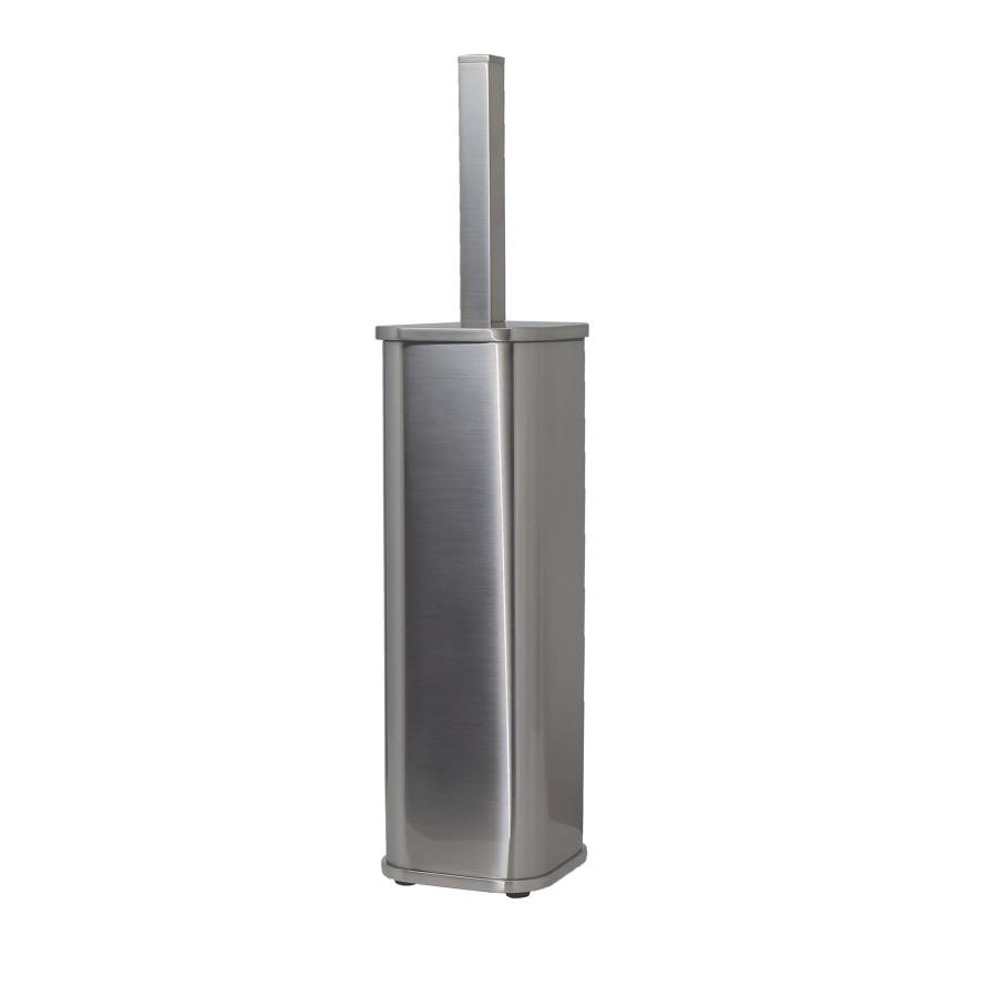 K-1117NICKEL Щетка для унитаза напольная