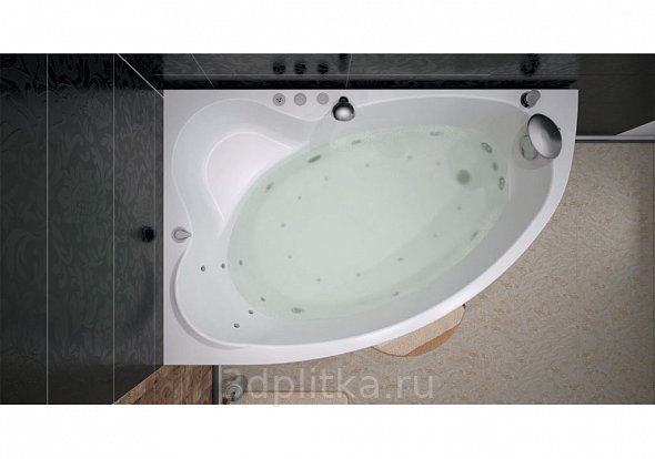 Акриловая ванна Aquanet Mayorca 150x100 L (с каркасом)