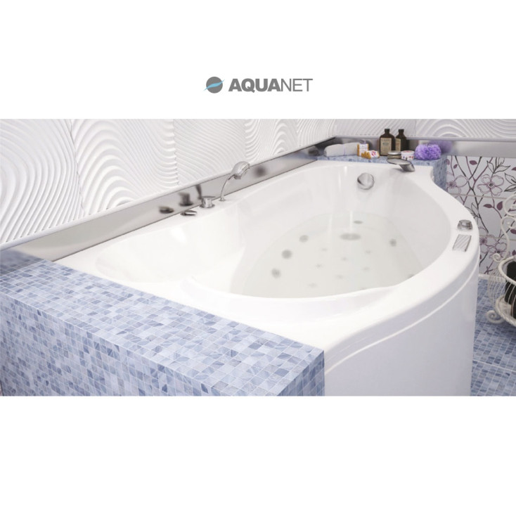 Акриловая ванна Aquanet Palma 170x90/60 L (с каркасом)