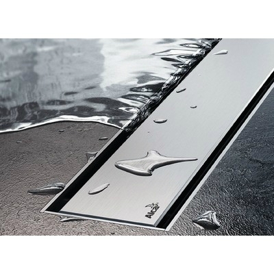 Решетка для водоотводящего желоба, нержавеющая сталь-мат