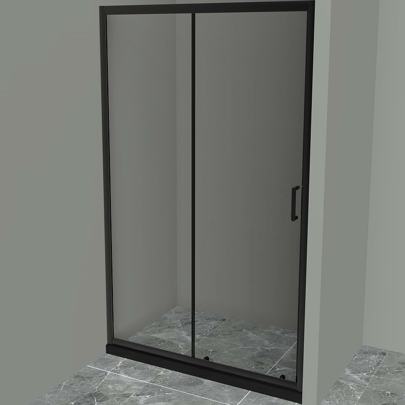 Душевая дверь BelBagno UNO-195-BF-1-120-C-NERO