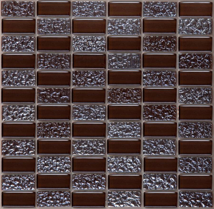 Мозаика SG-8029 стекло (23*48*8) 298*298 