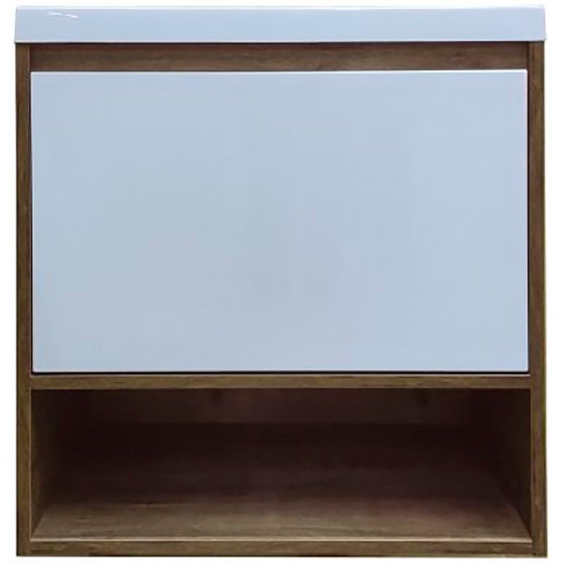 Комплект мебели Monaco Wood 600х480 подвесной 1 ящик (ШхГхВ) 598х476х607