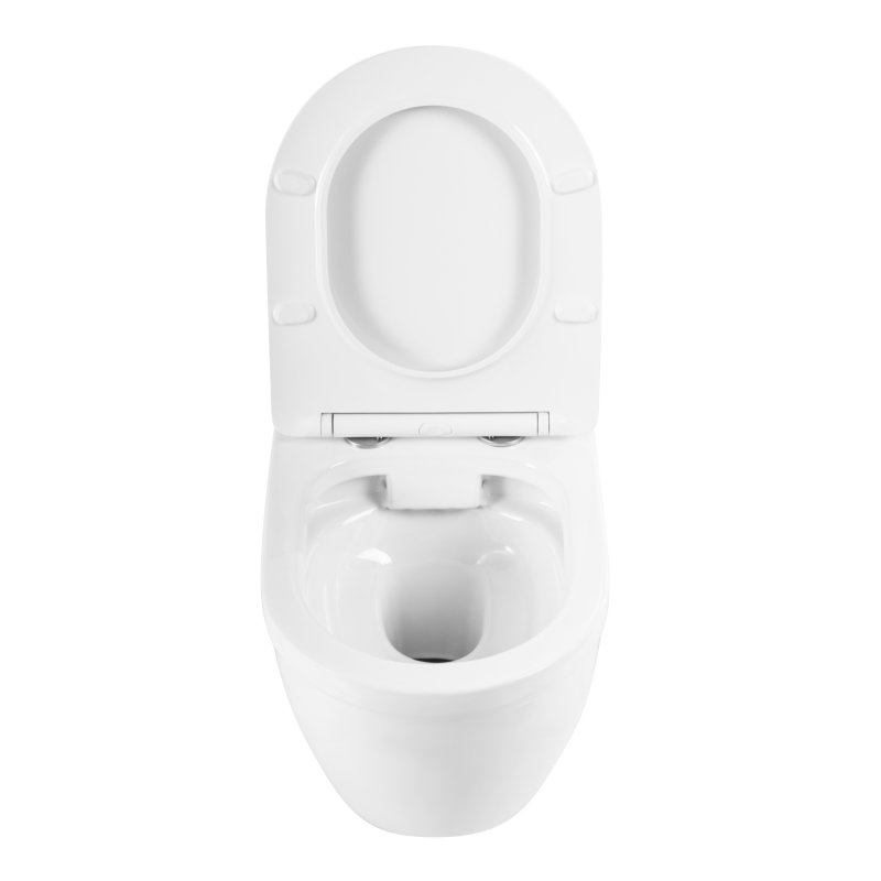 LOTO Унитаз подвесной с сиденьем дюропласт soft close BB070CHR/SC