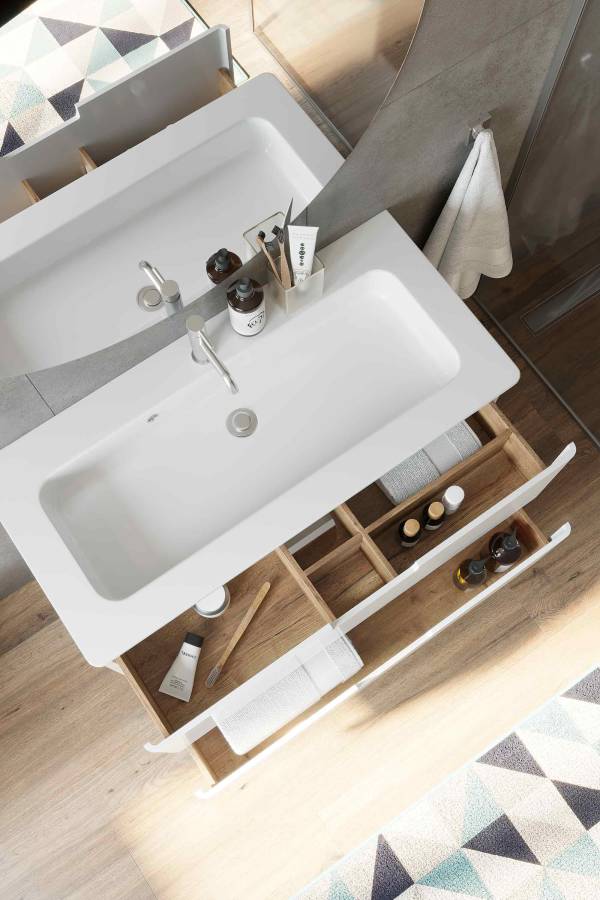 Шкаф-пенал Creto Bravo White 35 см