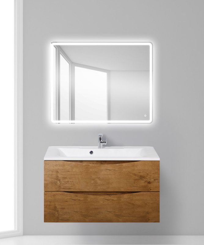 Тумба с раковиной подвесная BelBagno MARINO 100 Rovere  Nature