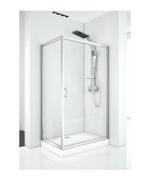 Душевой уголок Aquanet Alfa NAA1131 150x80, прозрачное стекло