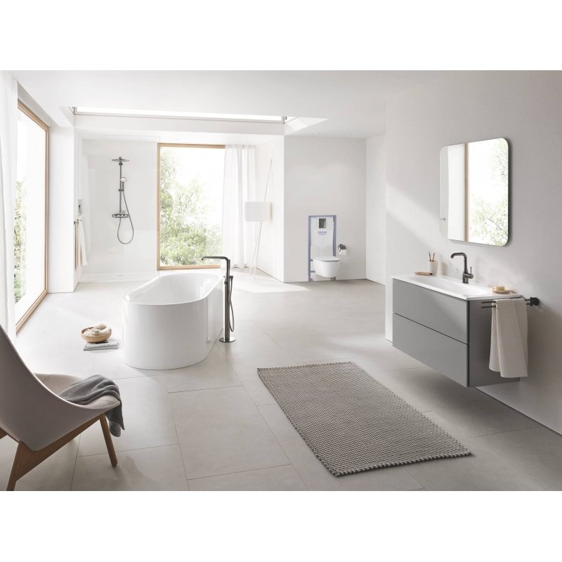 Сиденье для унитаза с микролифтом, GROHE Essence Ceramic, 4х36 см, белое, 39577000
