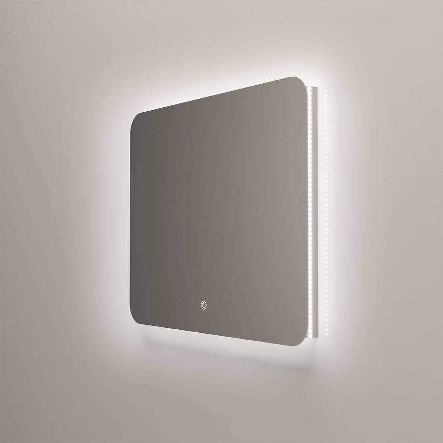 Зеркало LED VLM-3BE9007 900х700 c сенсорным выключателем и диммером