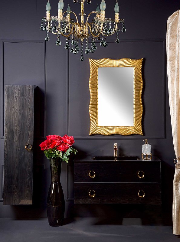 Тумба 100см*48 (52) BLACK WOOD 831-100-BW Boheme