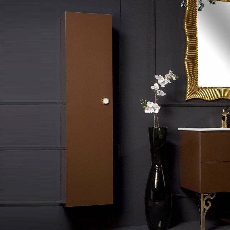 Шкаф-пенал NEO-ART DARK BROWN 834-DB Boheme