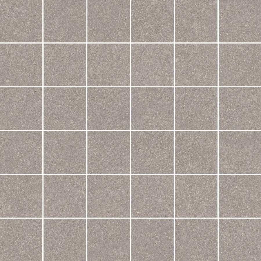 Декор Рабат мозаичный серый матовый обрезной 30x30x0,9