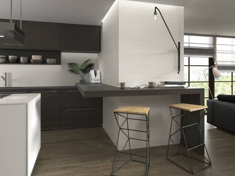 Плитка Zooco White rect. 40x120