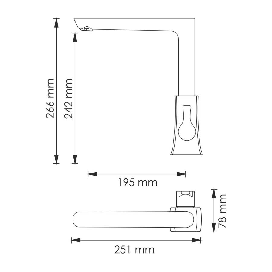 Berkel 4807 Смеситель для кухни Wasserkraft